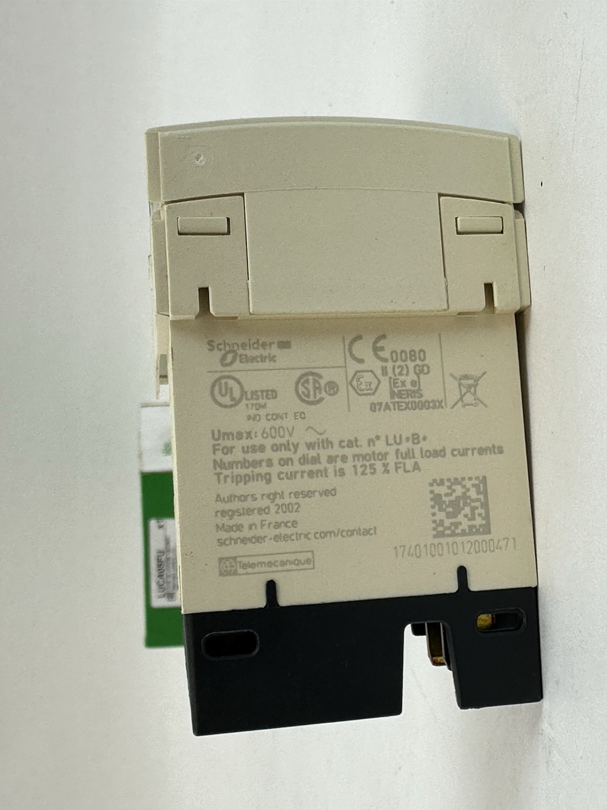 SCHNEIDER ELECTRIC LUCA05FU TESYS U STANDARD CONTROL UNIT 1.25-5A 110-240VAC/DC