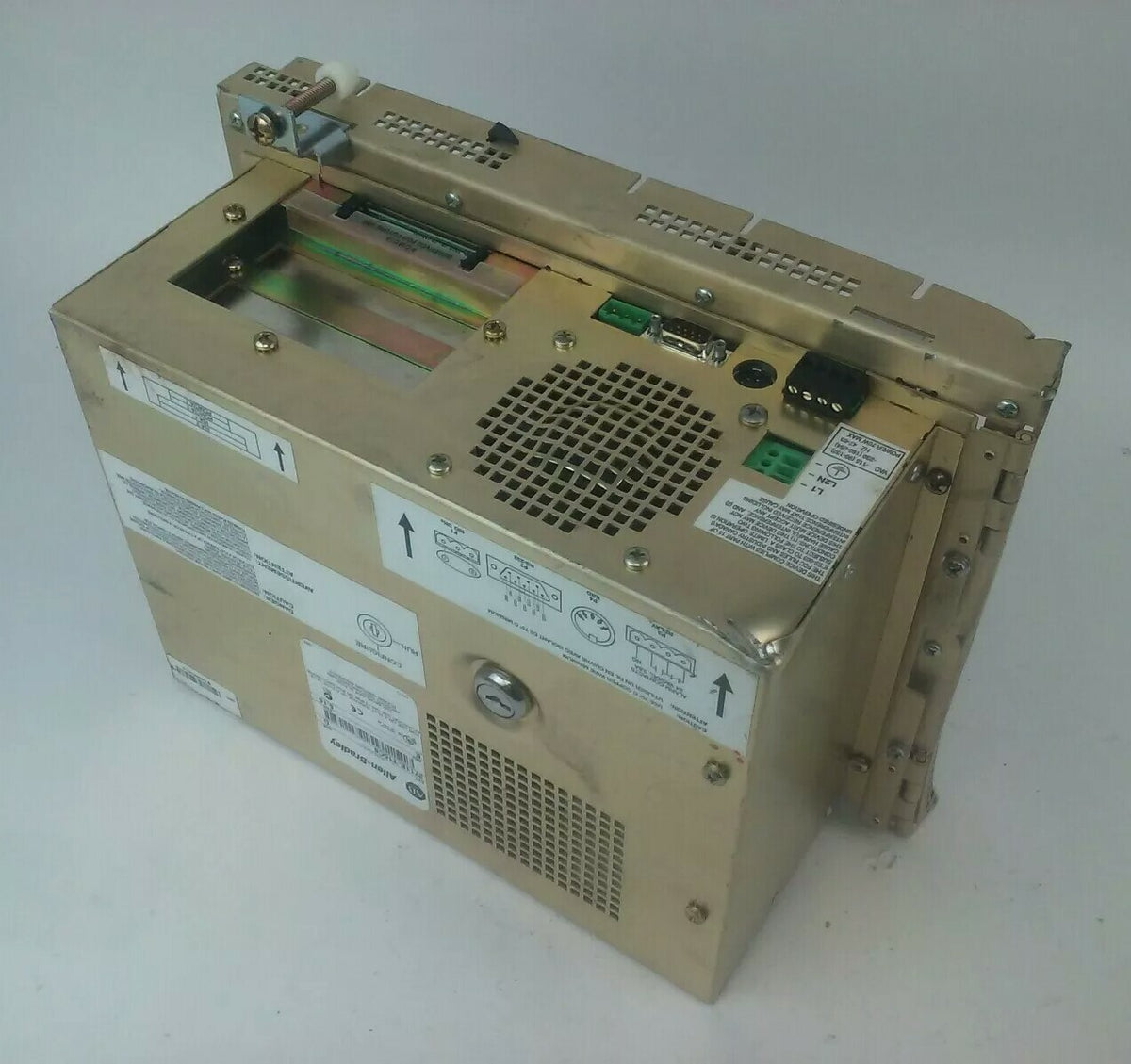 ALLEN BRADLEY 2711E-T10C6 SER. D REV. E  PANELVIEW 1000E TERMINAL FRN 5.16
