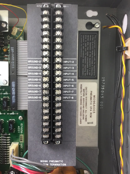 HONEYWELL W1096A1003 PNEUMATIC CPA RCM  15710256-001 15710255-001