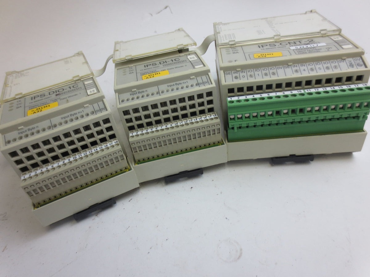MAN ROLAND IPS.CNT-2 COUNTER MODULE + IPS.DI-1C DIGITAL INPUT + IPS.DIO-1C I/O