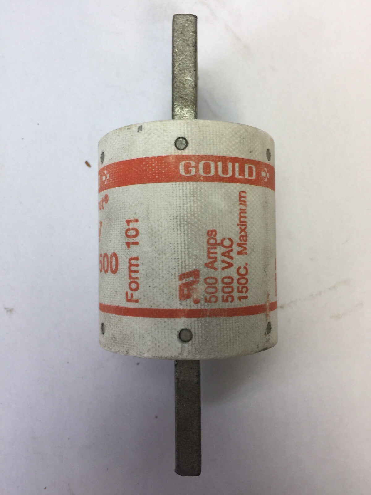 GOULD SHAWMUT AMPTRAP A50P500 FUSE 500 AMP 500VAC TYPE 4 FORM 101