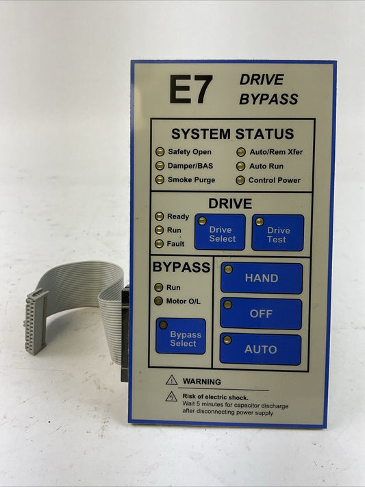 YASKAWA UTC000270 XYMOX 20-090509 E7 DRIVE BYPASS BOARD