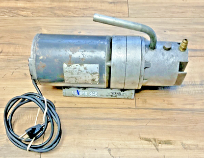 VAXIMA 846 VACUUM PUMP 1/2HP 3450RPM 115V 8CFM
