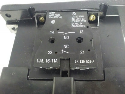 ABB EH160 CONTACTOR, 3PH, 3P BREAKING, 600V, 50-150H.P., 190A, 24V COIL, NEW