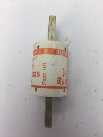 GOULD SHAWMUT AMPTRAP A50P325 FUSE 325 AMP 500VAC TYPE 4