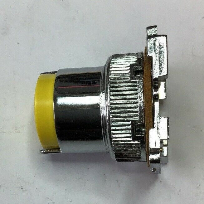 CUTLER HAMMER 10250T504 HALF SHROUD PUSH BUTTON YELLOW