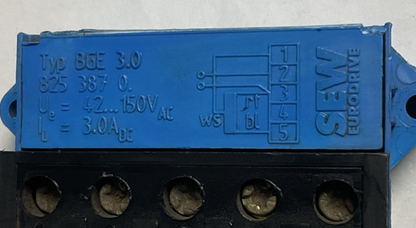 SEW EURODRIVE 825 387 0 RECTIFIER 150VAC
