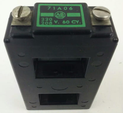 ALLEN BRADLEY 71A06, COIL, 208-220 @ 60HZ, SIZE 1, USED GREAT CONDITION