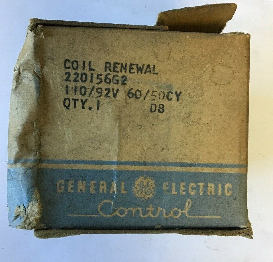 GENERAL ELECTRIC 22D156G2 COIL 110V 60CY 92V 50CY