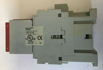 SPRECHER+SCHUH CAS7-9-14C SAFETY CONTACTOR 600VAC