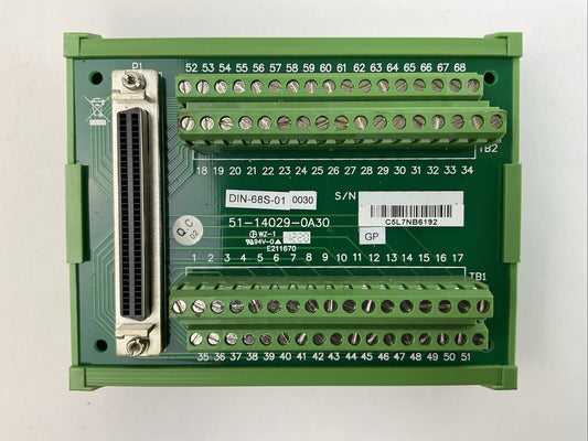 DECA DIN-68S-001 51-14029-0A30 TERMINAL BOARD