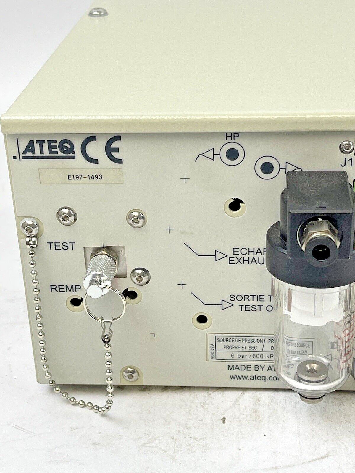 ATEQ - PREMIER G  – 9530118G - COMPACT LEAK DETECTOR/ CONTINUOUS FLOW DETECTOR