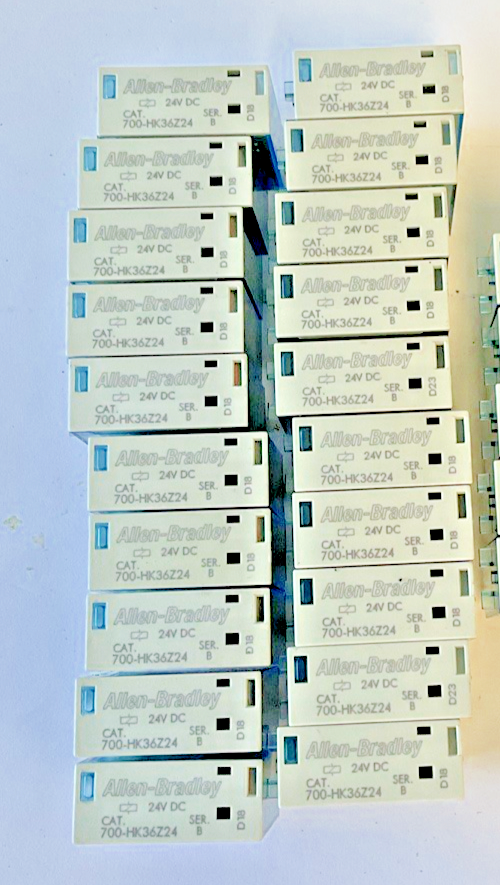ALLEN BRADLEY 700-HK36Z24 RELAY 24VDC SER.B 16A 277VAC 30VDC ***LOTOF20***