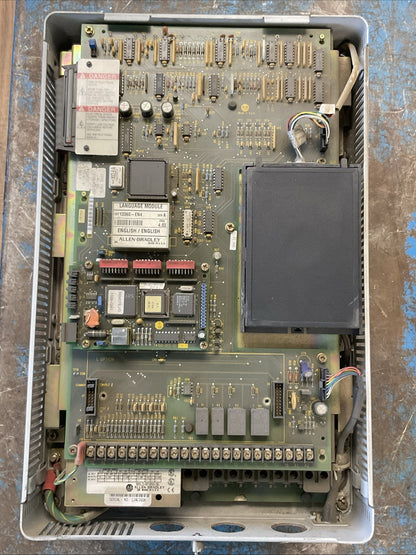ALLEN BRADLEY 1336S-B007-AA-EN4 SER D 1336 PLUS SENSORLESS VECTOR DRIVE