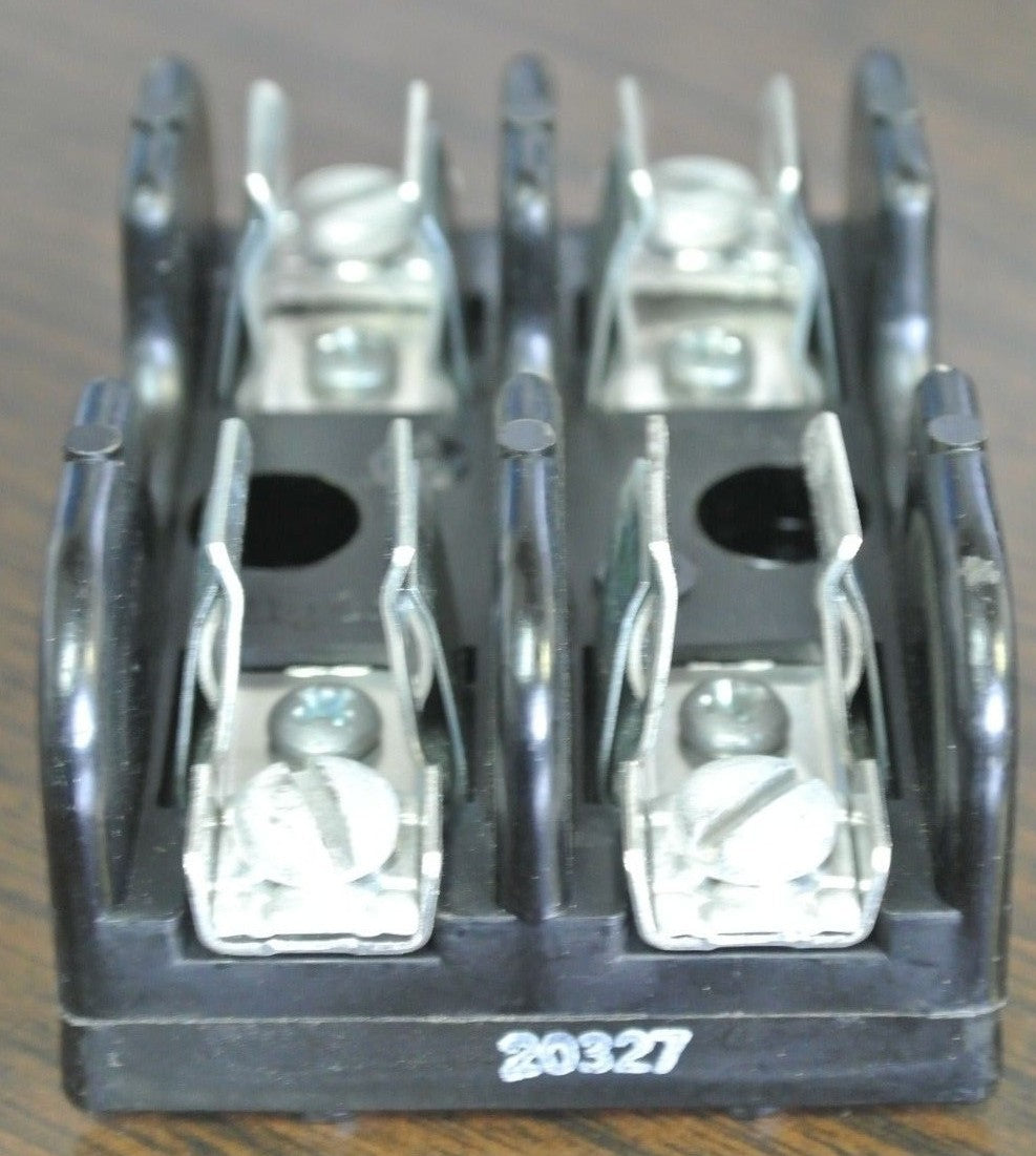 LOT of 5 / ALLEN-BRADLEY 1491-N122 FUSE BLOCK 30A, 250V, 2-POLE - NEW SURPLUS