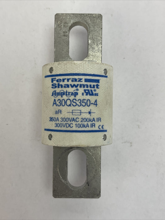 FERRAZ SHAWMUT A30QS350-4 SEMICONDUCTOR FUSE AMP-TRAP 350AMP 300V