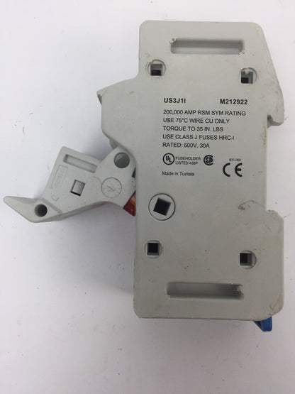 FERRAZ SHAWMUT US3J1I ULTRASAFE FUSE HOLDER 600V 30A