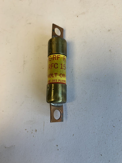 Economy Fuse RFC15 15A 600V Fuse "Lot of 10"