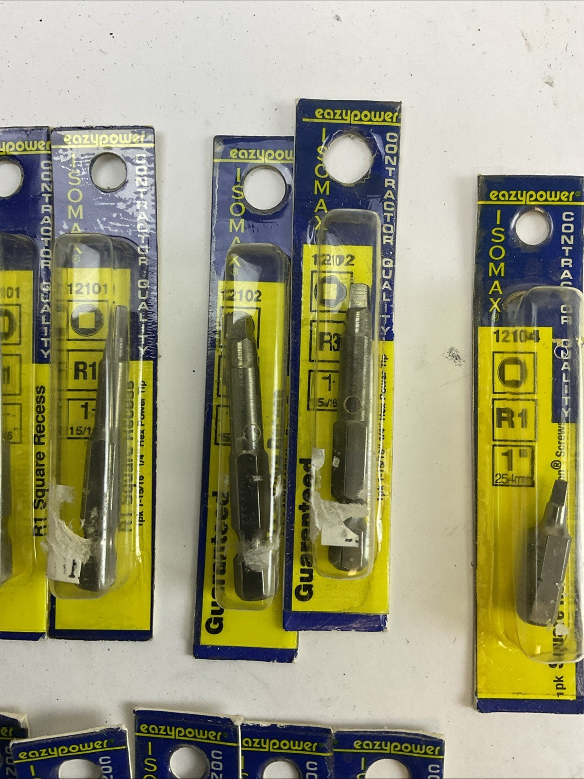 EAZYPOWER ISOMAX CONTRACTOR QUALITY SQUARE RECESS BIT LOT