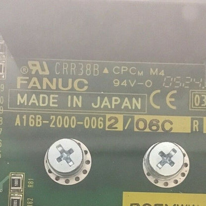 FANUC SERVO AMPLIFIER A16B-2000-0062/06C W/ A16B-3200-0440/05C