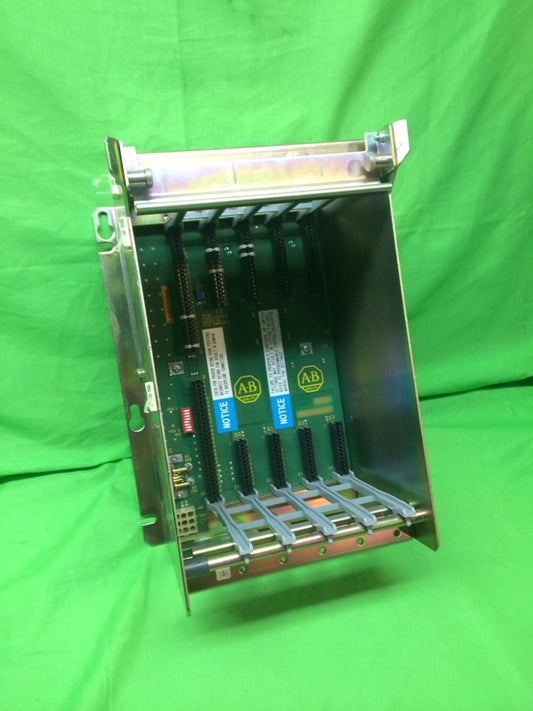 ALLEN BRADLEY 1771-A1B SERIES B 4 SLOT I/O CHASSIS