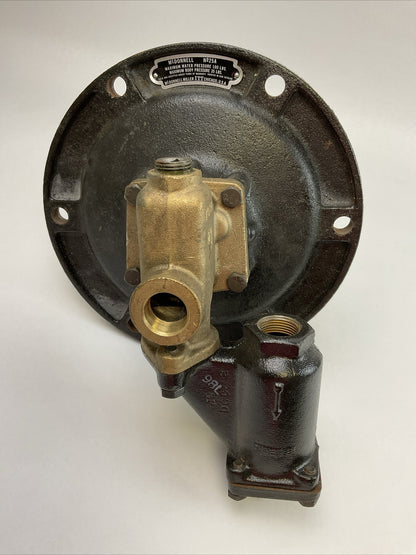 McDONNELL No25A HEAD ASSEMBLY MAX WATER PRESSURE 100LBS MAX BODY PRESSURE 35LBS