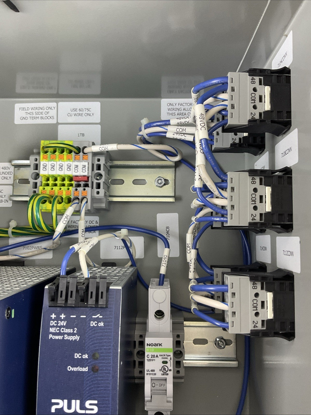 DEMATIC F005300051AG DUAL POWER SUPPLY