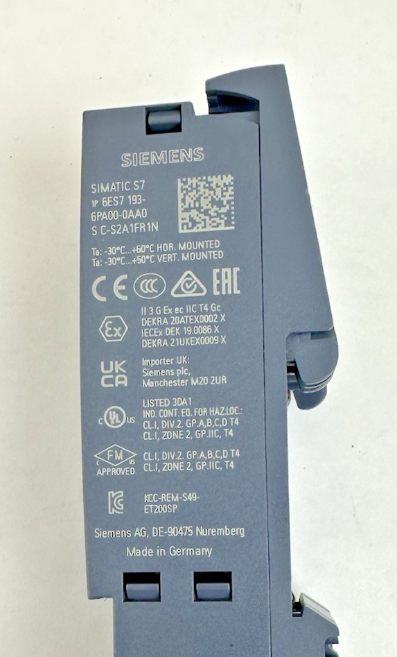 SIEMENS 6ES7 193-6BP20-0BF0 SIMATIC ET 200SP BASE UNIT