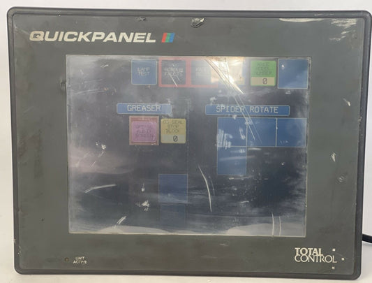 TOTAL CONTROL QPI31200S2P-B QUICK PANEL 10.5" TOUCH SCREEN 120VAC QPI-MBP-201-F