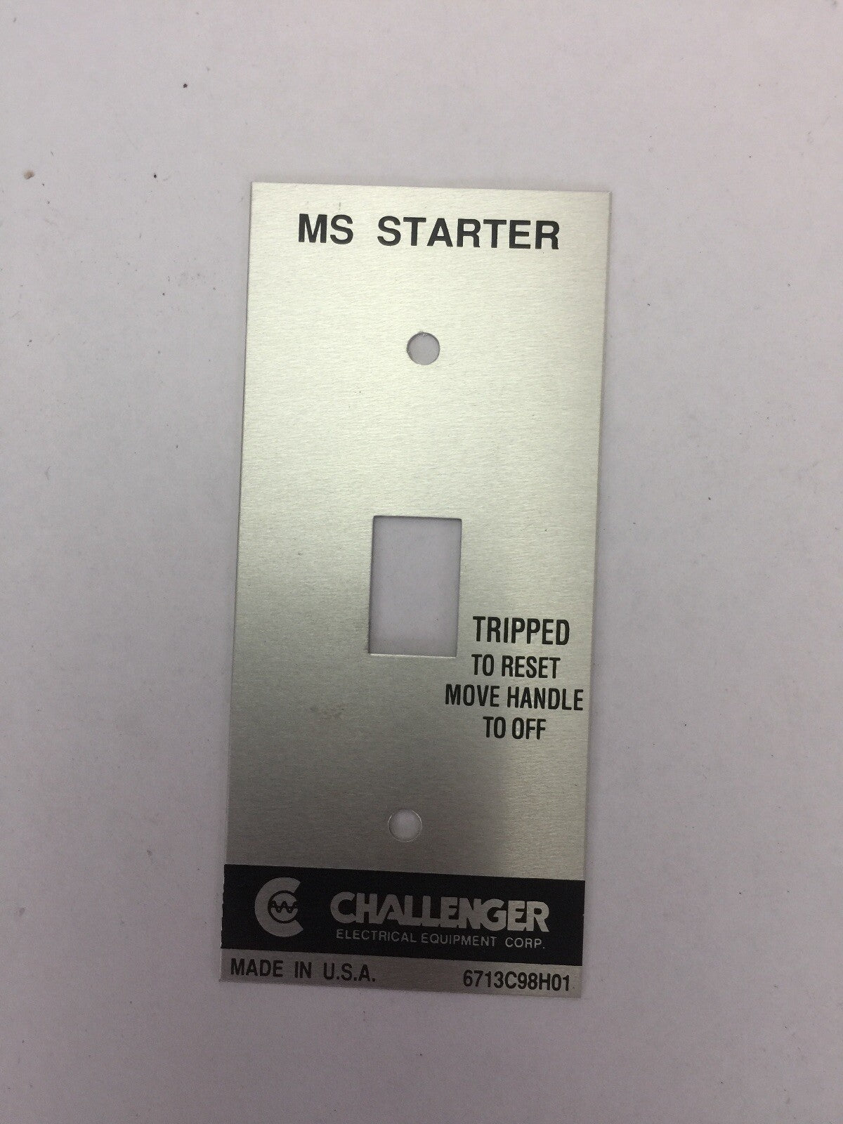 CHALLENGER 4003T02SN MANUAL STARTER 115-230V 1HP