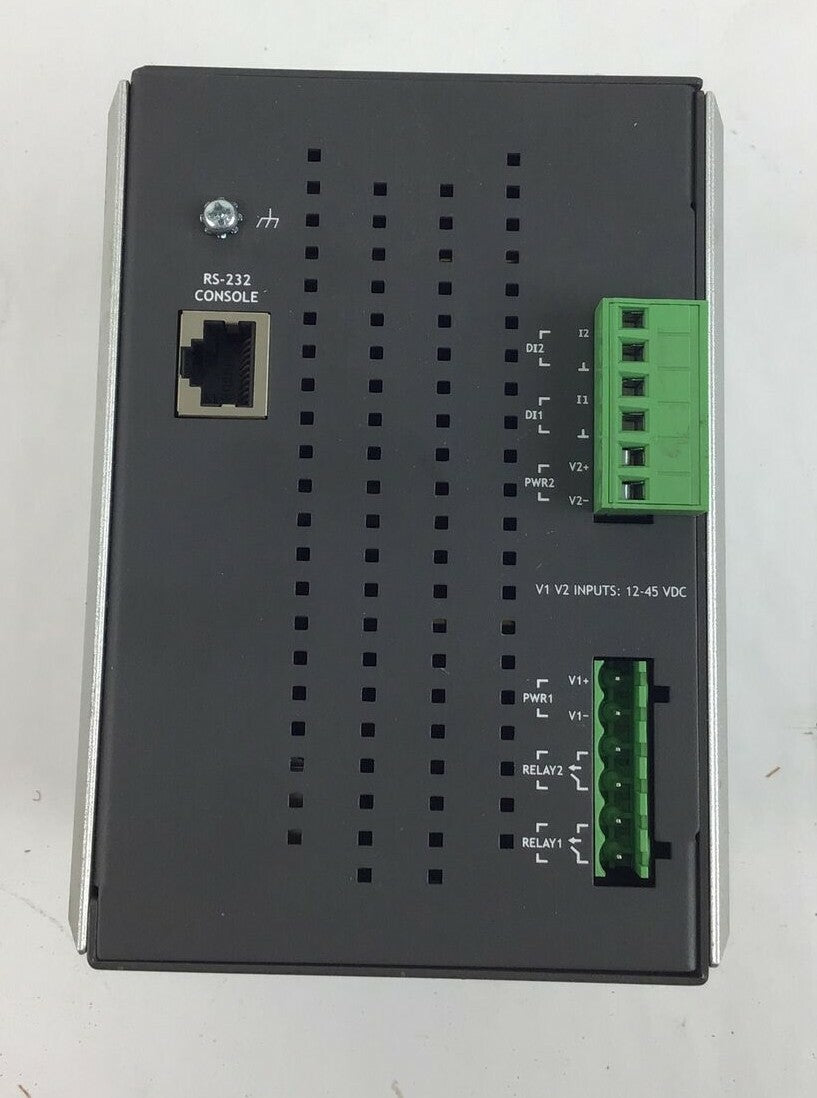 MOXA EDS-516A ETHERNETDEVICE SWITCH REV. 1.5 12-45VDC 1.6A CLASS2