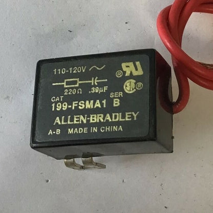 ALLEN BRADLEY 199-FSMA1 SURGE SUPRESSOR SER.B 110-120VAC ***LOTOF4***