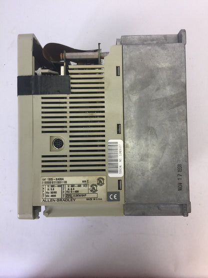 ALLEN BRADLEY 1305-BA06A AC DRIVE INPUT 380-460V 5.8A OUTPUT 380-460V 6A 3HP