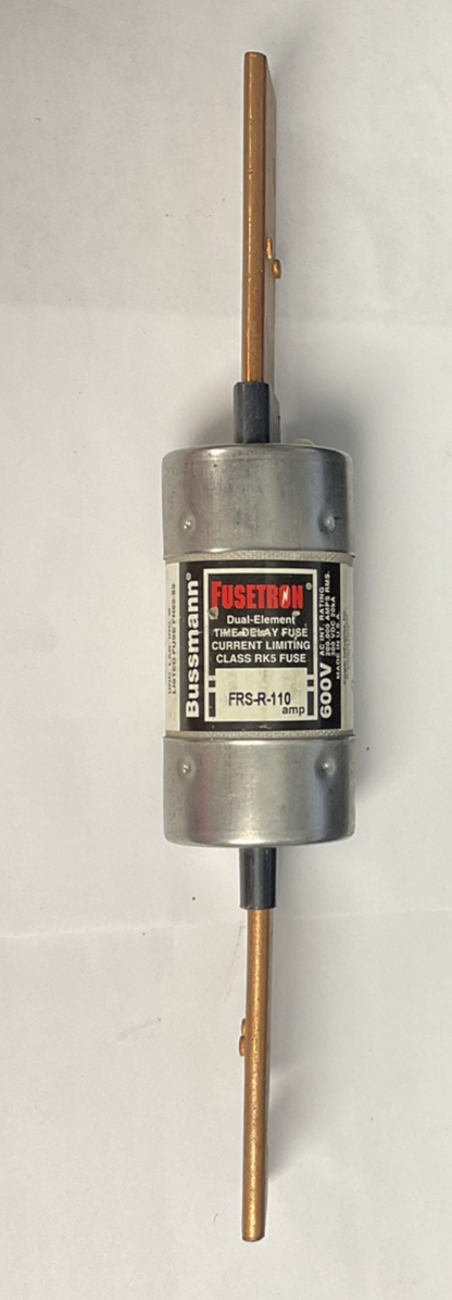 COOPER BUSSMANN FRS-R-110 FUSETRON FUSE 600VAC 300VDC 110A ***LOTOF3***