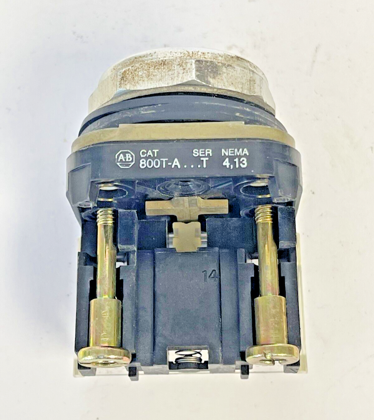 ALLEN-BRADLEY - 800T-A... - SERIES T - PUSH BUTTON MOMENTARY - BLACK