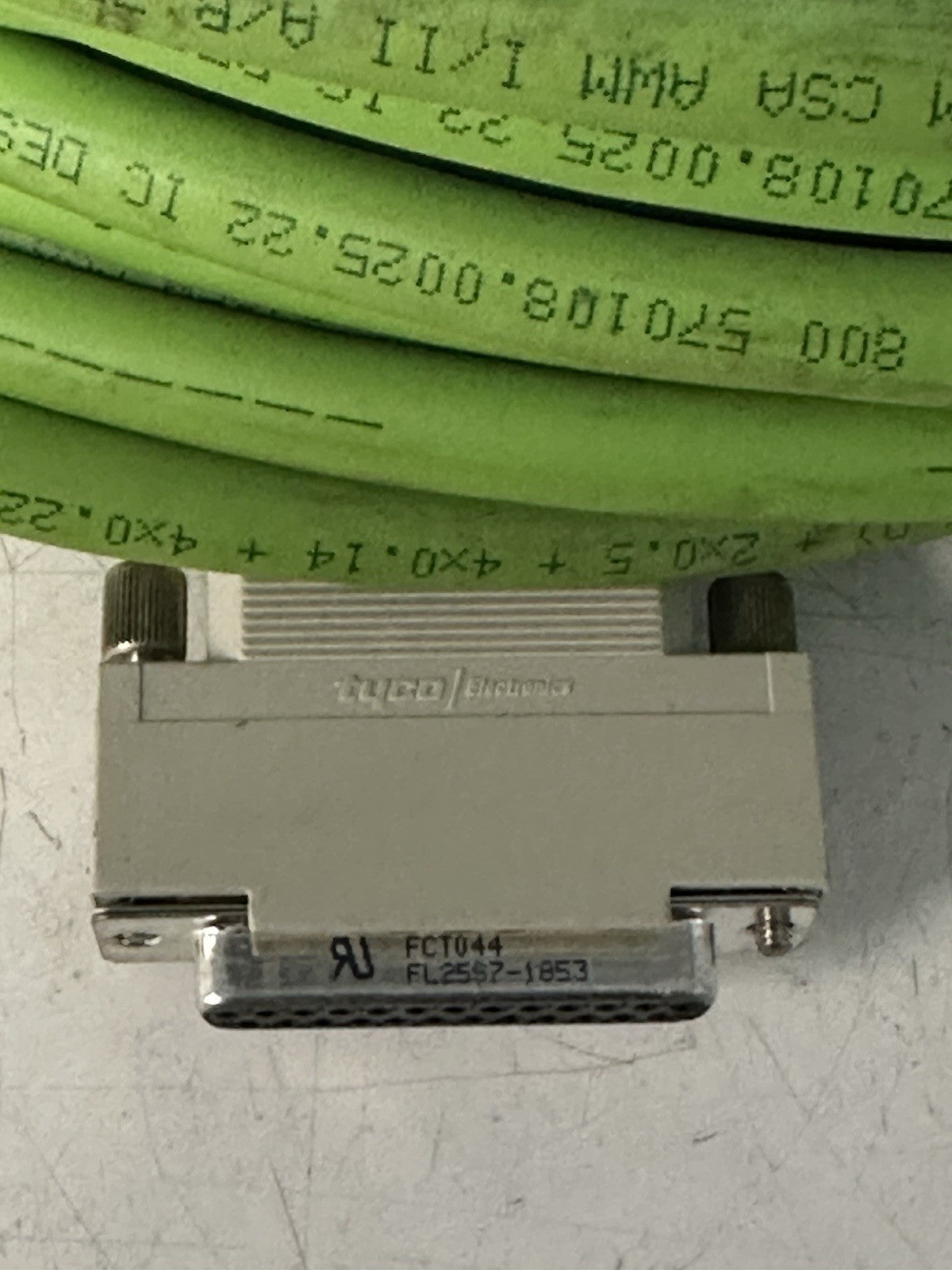 SIEMENS 6FX8002-2EQ10-1CA0 ENCODER CABLE 20M CABLE