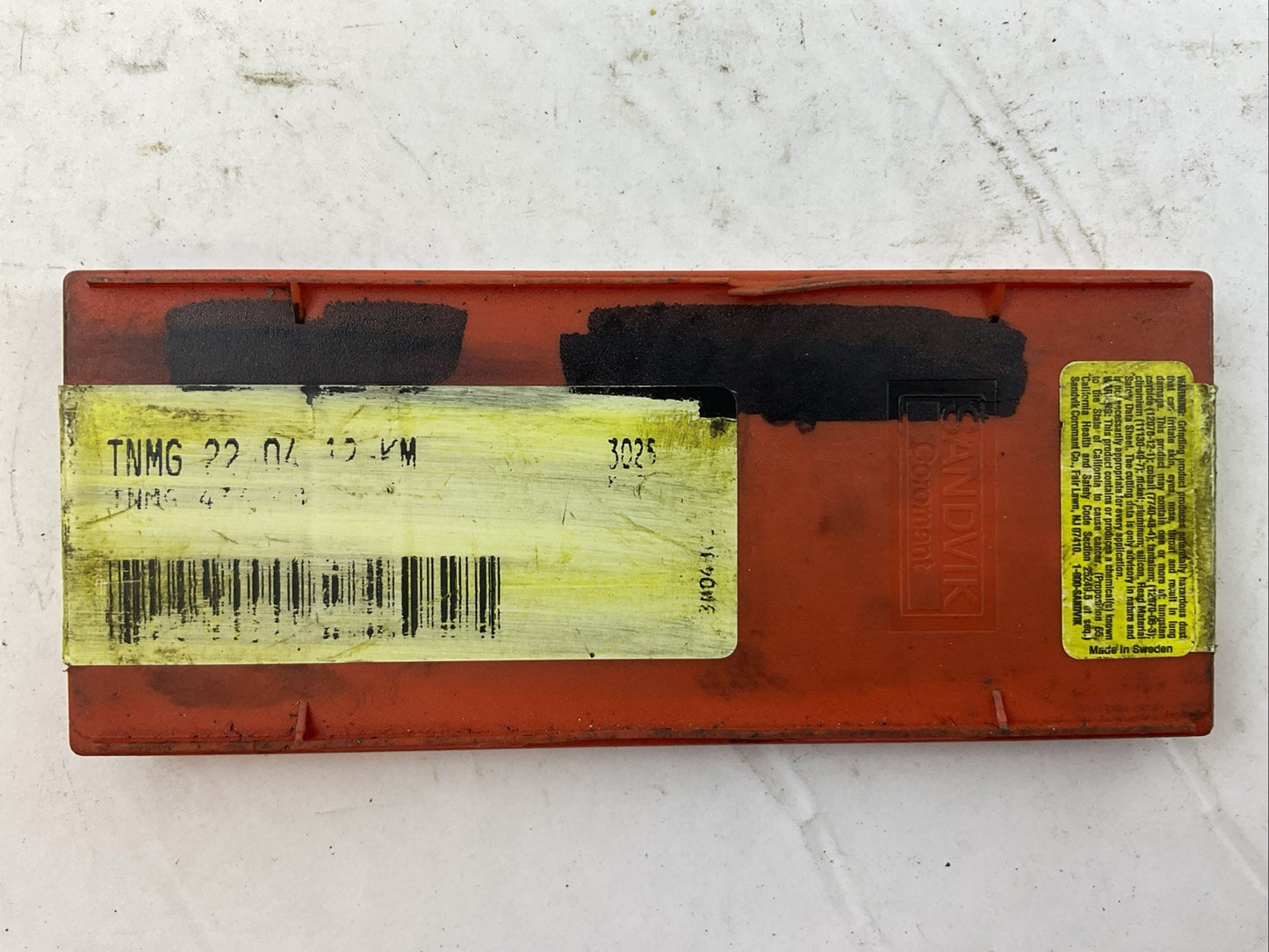 SANDVIK TN 22 04 12-KM TNMG 433-KM CARBIDE INSERT (BOX OF 6)