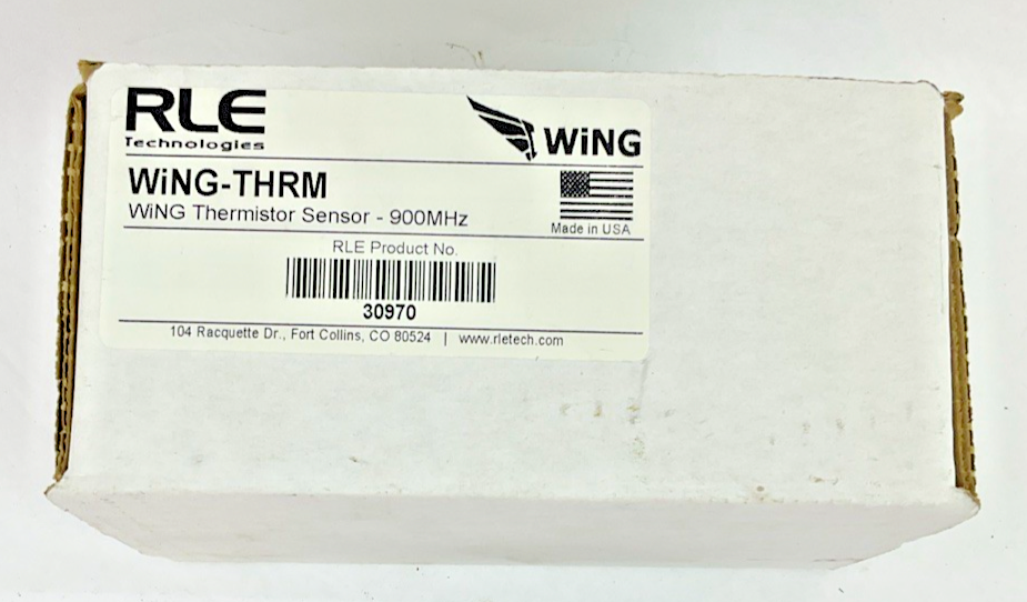 RLE TECHNLOGIES WING-THRM THERMISTOR SENSOR 900MHZ