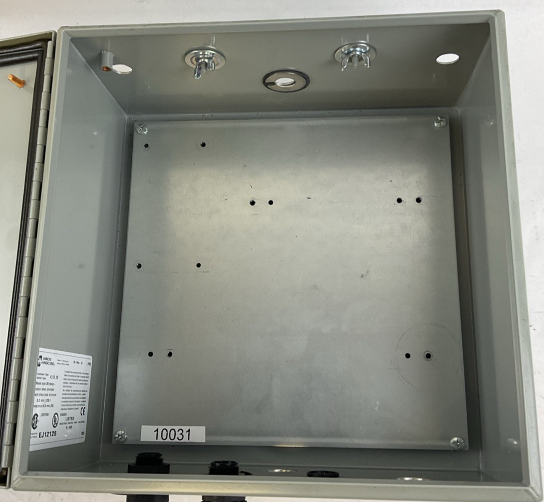 HAMMOND EJ12126 ENCLOSURE 3R BOLTLER TYPE