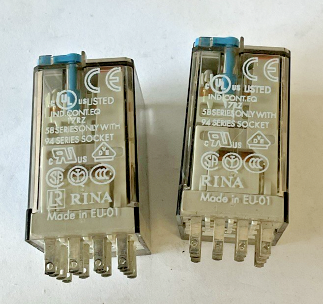 FINDERS 17RZ RELAY 7A 24VDC 250VAC 55.34.9.024.0040 ***LOTOF2***