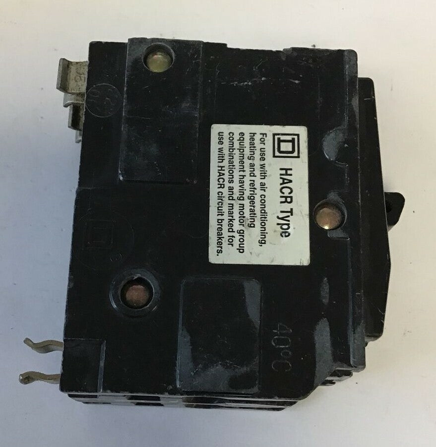 SQUARE D QO215 CIRCUIT BREAKER 15A 120/240VAC 2POLE***LOTOF5***