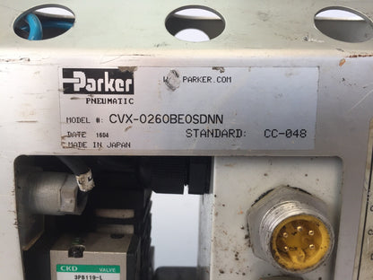PARKER PNEUMATIC CVX-0260BE0SDNN VACUUM PUMP