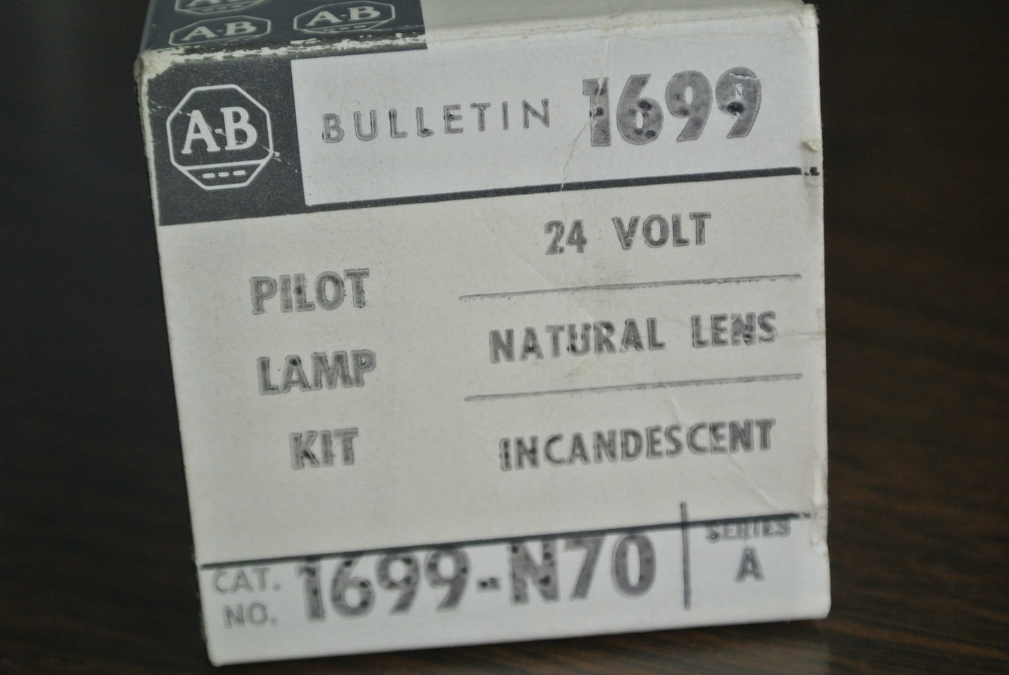 ALLEN-BRADLEY 1699-N70 PILOT LAMP KIT - 24V, NATURAL LENS - NEW SURPLUS