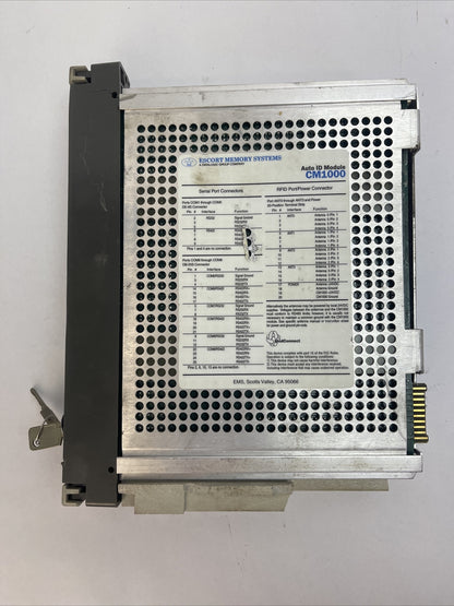 ESCORT MEMORY SYSTEMS CM1000 AUTO ID MODULE