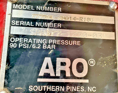 INGERSOLL RAND 7799AL-3HA14-R10U 15FT CHAIN HOIST 3000LBS W/ TROLLEY TIR-A53