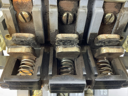 FURNAS STARTER 40GP107452U 600VAC 60A 30HP 3PH 75D73070A COIL 110-120V 48GC31AA3