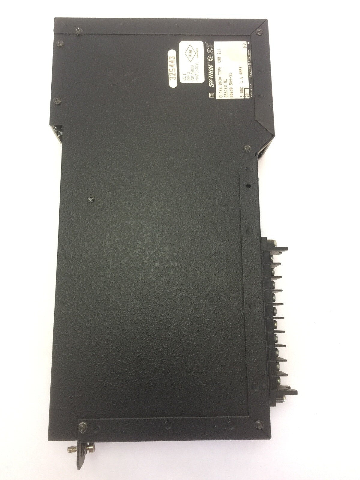 SQUARE D 8030 CRM-211 SERIES N1 5VDC 1.6AMPS LOCAL INTERFACE 4096 REG.