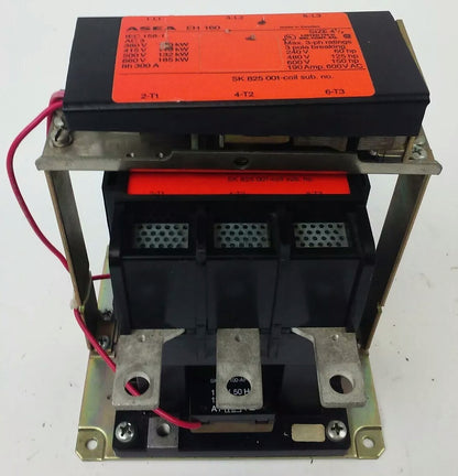 ASEA EH160 CONTACTOR 3PH 3P BREAKING 600V 150HP 190A SIZE 4 1/2 COIL 127V 60HZ