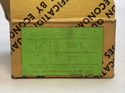 ECONOMY LENR 9 ECON-LIMITER CLASS RK5 FUSE 250VAC 9AMP (BOX OF 10)