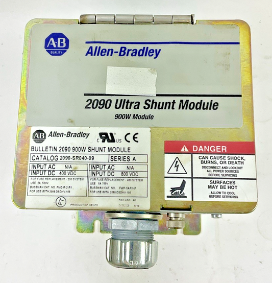 ALLEN BRADLEY 2090-SR040-09 SHUNT MODULE 900W SER.A 400/800VDC